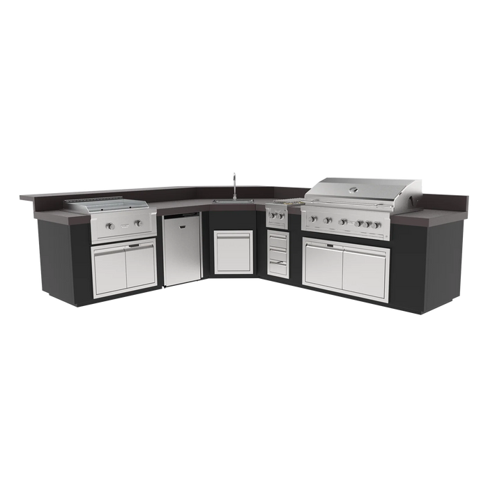 144" Maestro - L - Complete BBQ Island