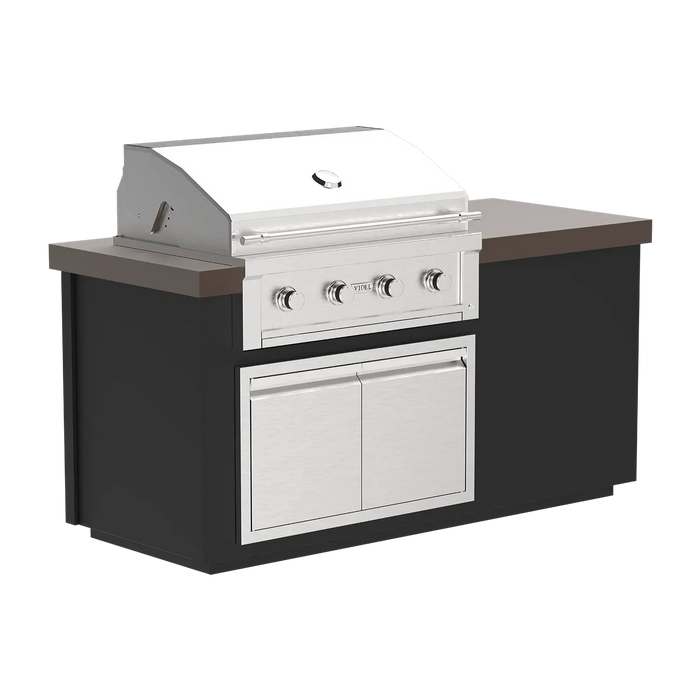 72" Alta - I - Complete BBQ Island
