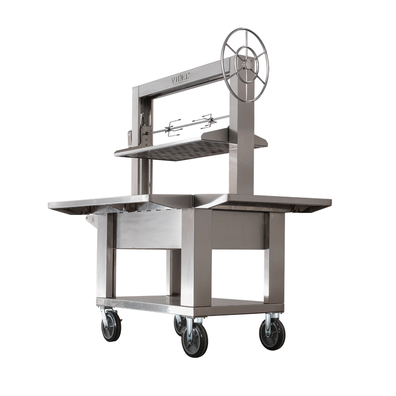 Brasa II - Videl BBQ - Santa Maria Style Grill - Stainless Steel Finish
