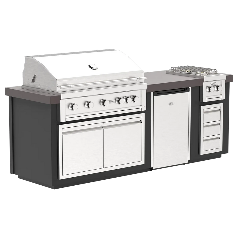 96" Luxe - I - Complete BBQ Island