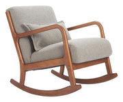 Hady Rocking Chair Gray