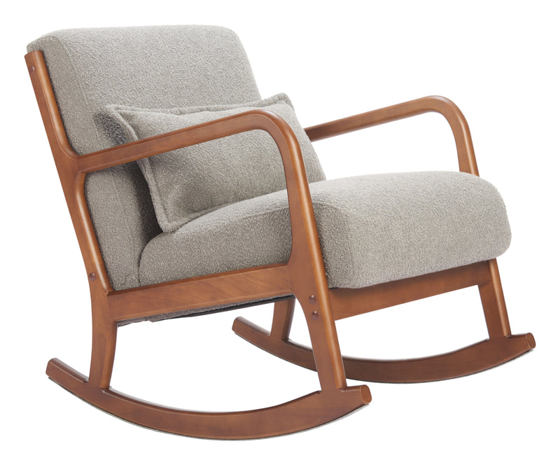 Hady Rocking Chair Gray