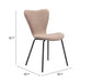 Tollo Dining Chair (Set of 2) Brown