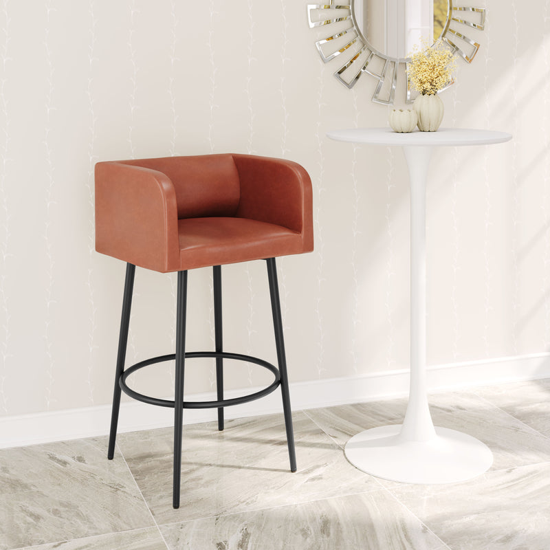 Horbat Barstool (Set of 2) Brown