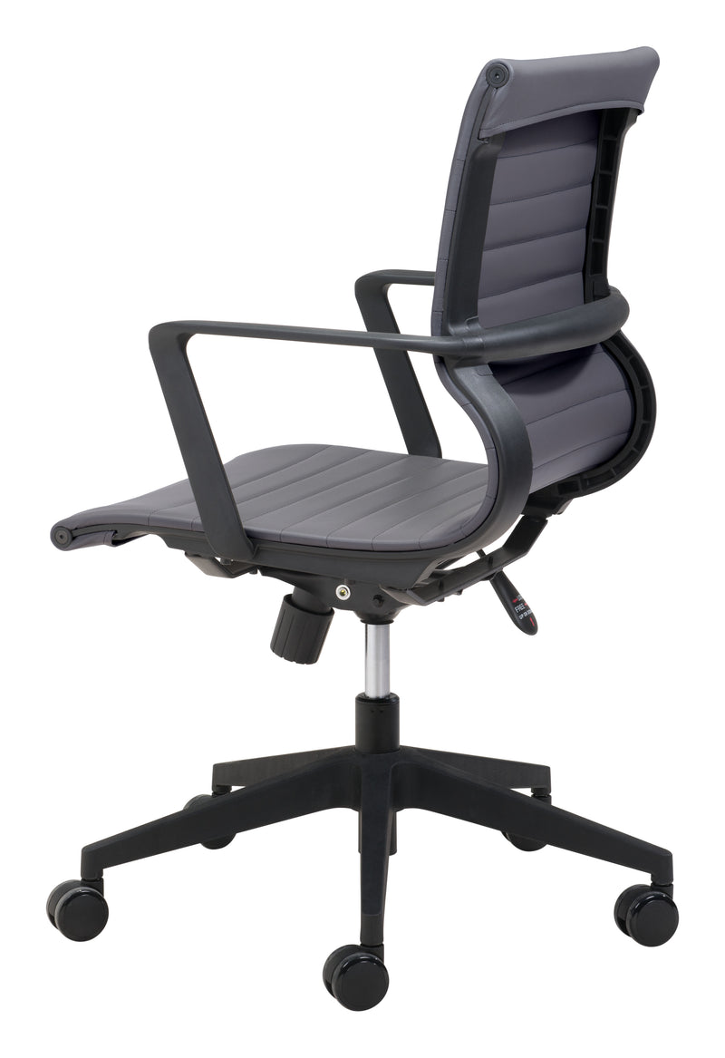 Stacy Office Chair Dark Gray