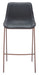 Magnus Barstool (Set of 2) Black & Walnut