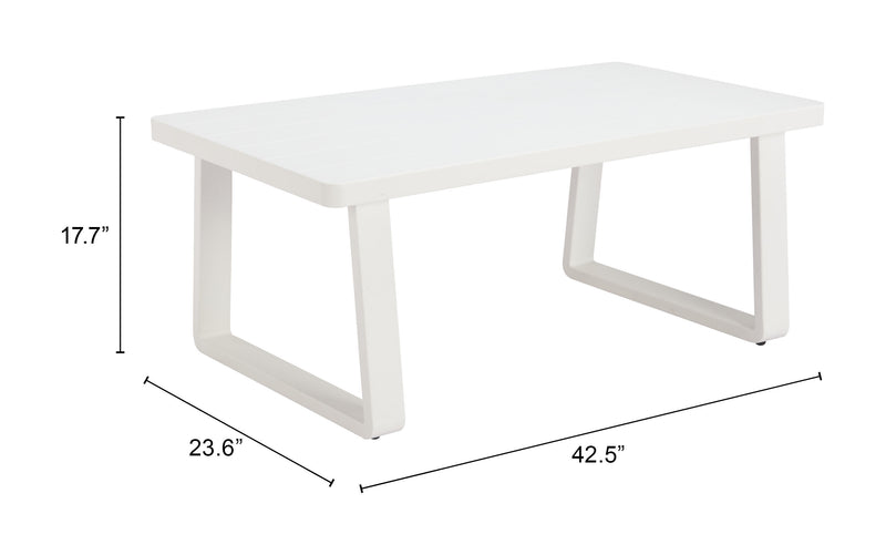 Welt Coffee Table White