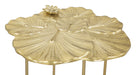 Lotus Side Table Gold