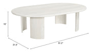 Risan Coffee Table Whitewashed
