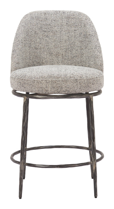 Nordhavn Swivel Counter Stool Gray