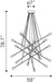 Belief Ceiling Lamp Chrome