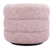 Refine Swivel Chair Pink Tweed