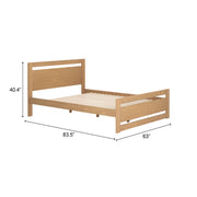 Repos Queen Bed Brown