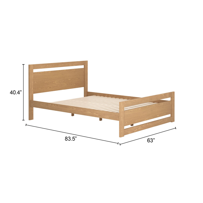 Repos Queen Bed Brown