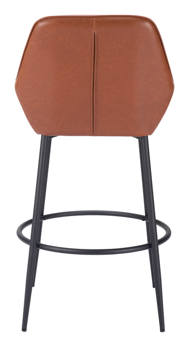 Vila Barstool (Set of 2) Brown