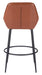 Vila Barstool (Set of 2) Brown