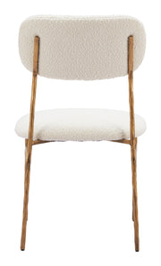 Sydhavnen Dining Chair Cream & Gold