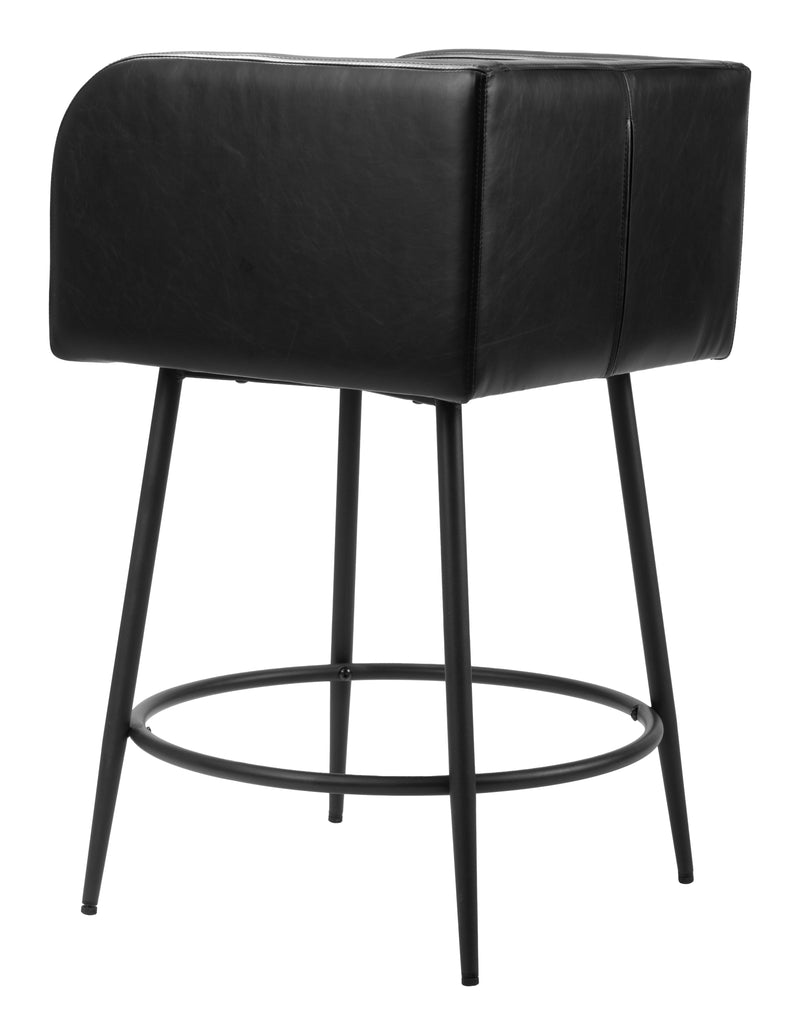 Horbat Counter Stool (Set of 2) Black
