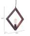Rotorura Ceiling Lamp Rust