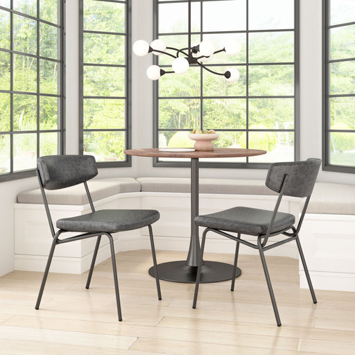 Charon Dining Chair (Set of 2) Vintage Black