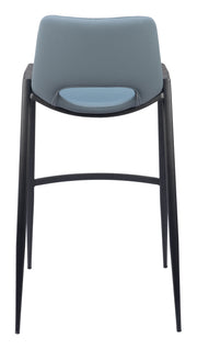 Desi Barstool (Set of 2) Azure Gray