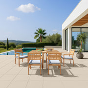 Riviera Extendable Dining Table Natural