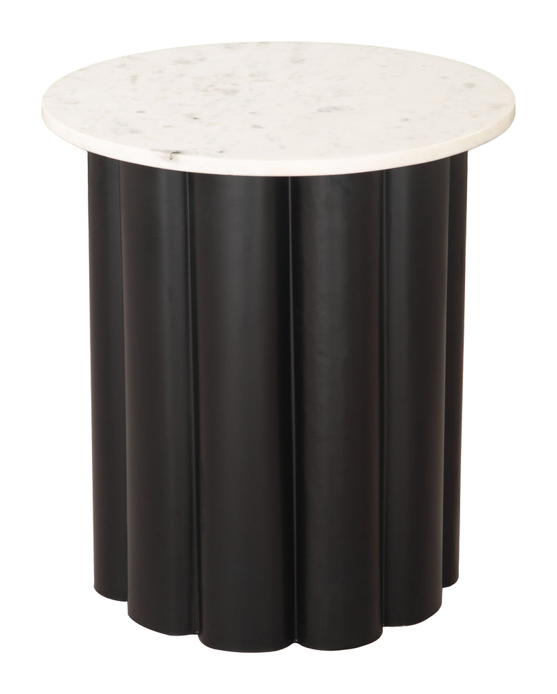 Slika Side Table White & Black