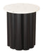 Slika Side Table White & Black