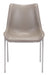 Magnus Dining Chair (Set of 2) Brown & Silver