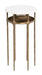 Bild Side Table White & Brass