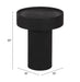 Watson Side Table Black