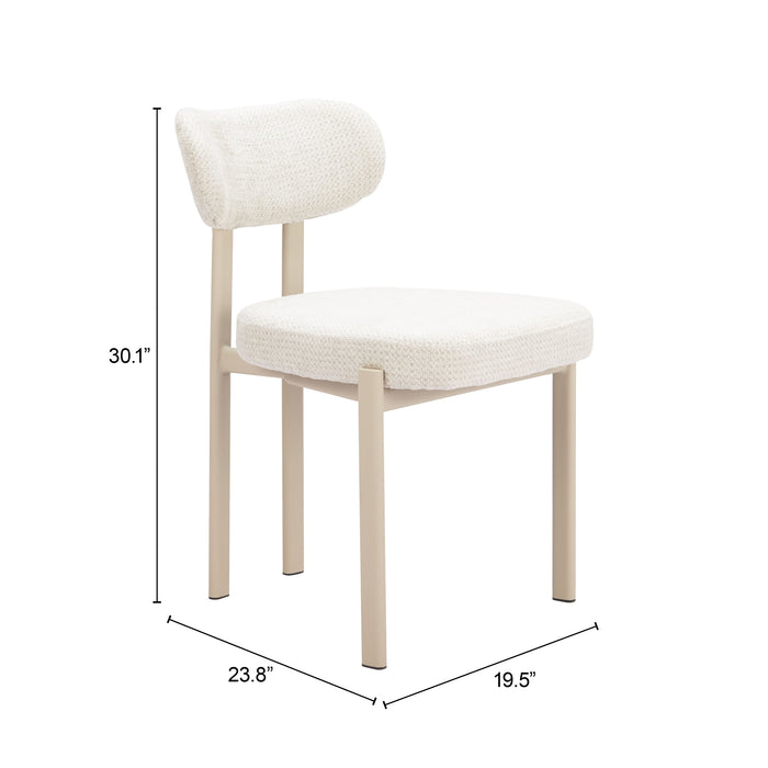 Aurea Dining Chair (Set of 4) Light Gray