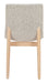 Raha Dining Chair (Set of 2) Gray & Whitewashed