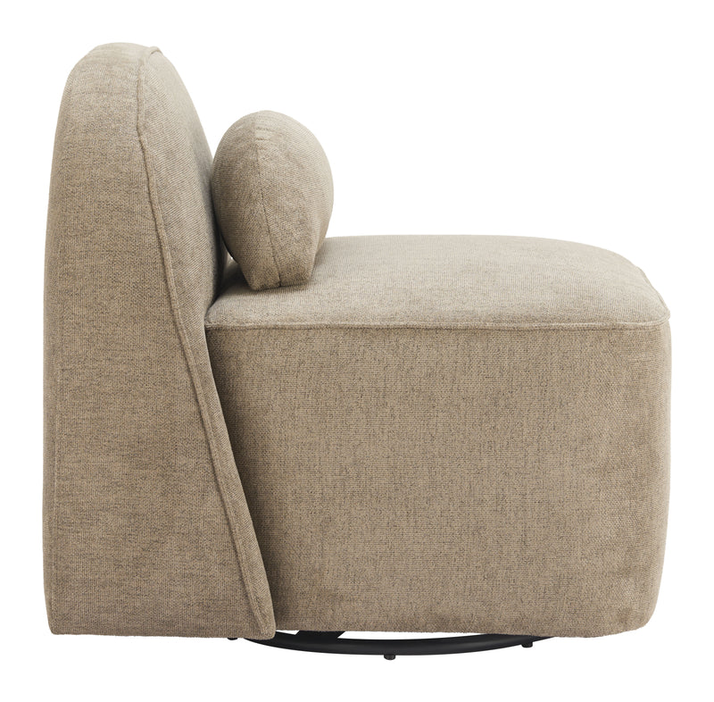 Kakao Swivel Chair Olive Brown