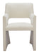 Minet Dining Chair Linen White