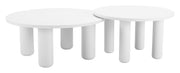 Ola Coffee Table Set (2-Piece) White