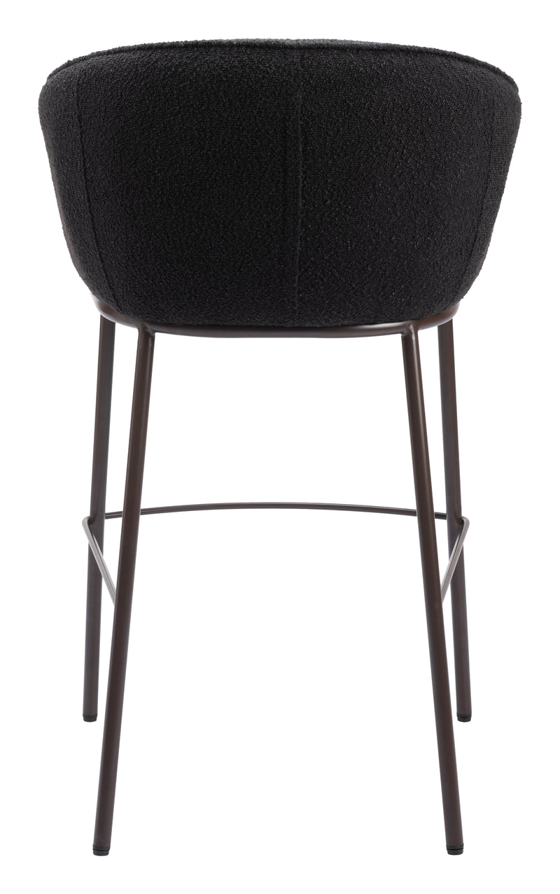 Essen Barstool Black & Bronze