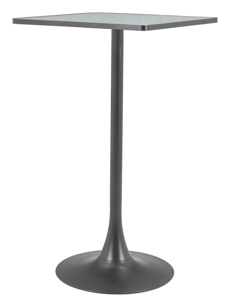 Spot Bar Table Gray & Black