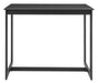 Midnight Wave Bar Table Black