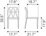 Revolution Dining Chair (Set of 4) Black