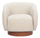 Vinta Swivel Chair Beige