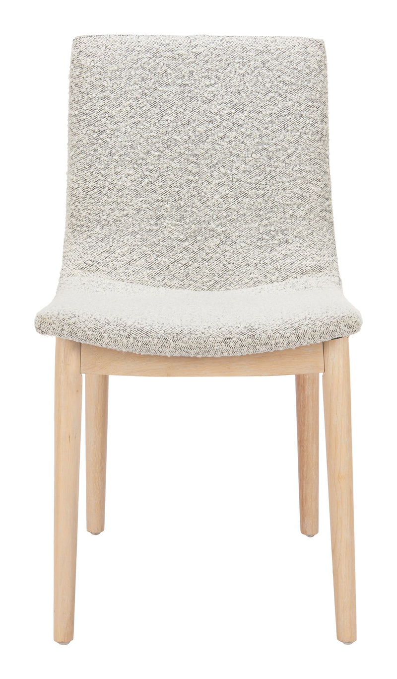 Raha Dining Chair (Set of 2) Gray & Whitewashed