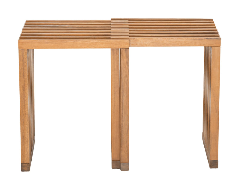 Riviera Extendable Stool (Set of 2) Natural