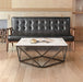 Tintern Coffee Table White & Antique Bronze
