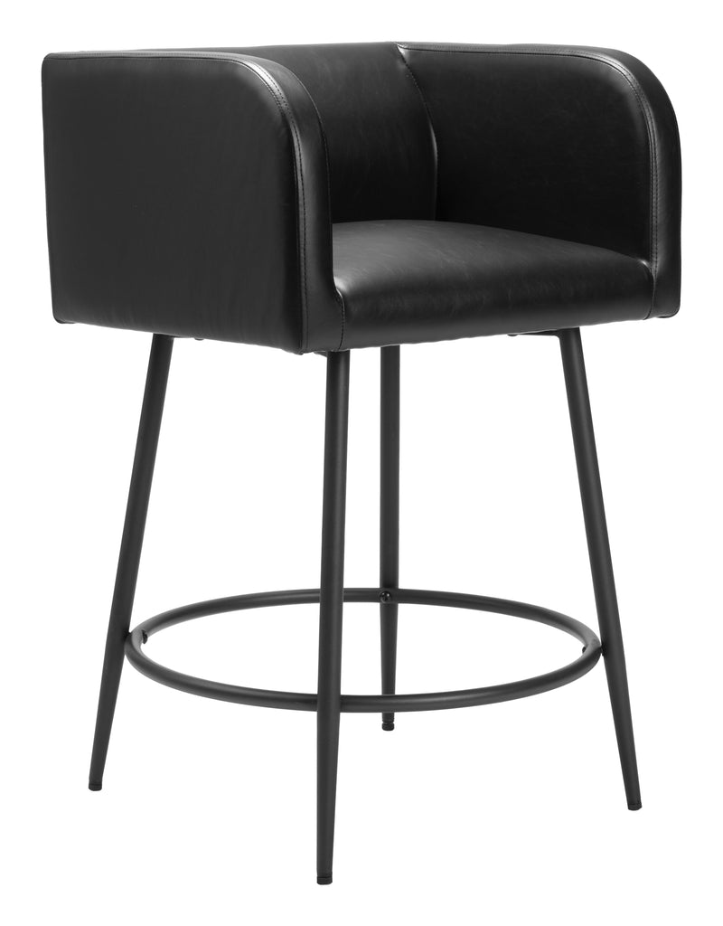 Horbat Counter Stool (Set of 2) Black