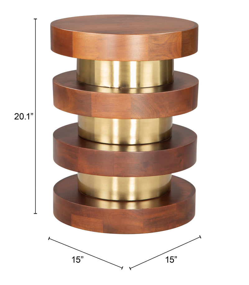 Marigot Side Table Walnut