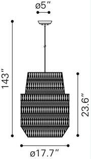 Daydream Ceiling Lamp Gray