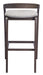 Troy Barstool (Set of 2) Dove Gray & Espresso