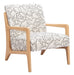 Runa Accent Chair Beige & Natural