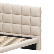 Placid Queen Bed Beige